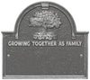 Family Plaque with Name and Date Established - Growing Together As Family