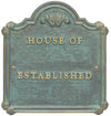 House Of Plaque with Established Date